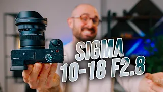 Sigma 10-18mm F2.8 👉 El objetivo que debes tener para cámaras Sony Alpha APS-C