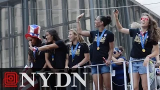 U.S.A Women's World Cup Tickertape Parade