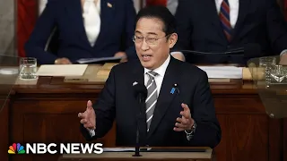 Watch Japanese prime minister's full address to a joint meeting of Congress