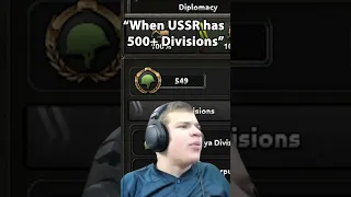 When the USSR has 500+ Divisions... Hoi4 (Hearts of Iron 4)