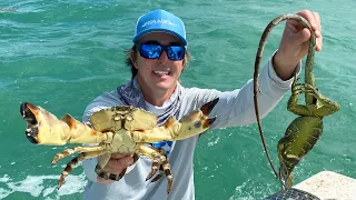 Stone Crab RANGOONS! Catch Clean Cook