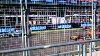 Start of the Melbourne Formula 1 Grand Prix 18 March 2012