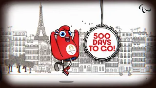 🇫🇷 500 Days To Go To #Paris2024 | Paralympic Games