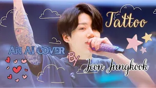 (AI Cover) JUNGKOOK (전정국) 'Tattoo' | Easy Lyrics | Jungkook English cover song |