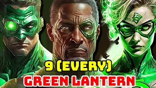 9 (Every) Green Lantern Ever In DC's History - Backstories