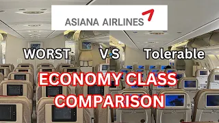 Asiana Airlines WORST A330 Economy Class Comparison