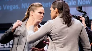 Ronda Rousey vs. Amanda Nunes UFC 207 Staredown Video