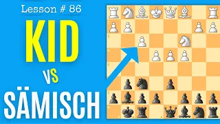 Chess Lesson # 86: King’s Indian Defense vs Samisch Variation