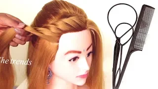 New latest juda hairstyle with Topsy Tail || cute hairstyles || Updo hairstyles || hair style girl