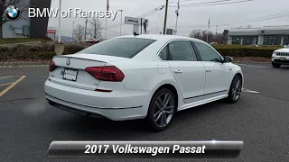 Used 2017 Volkswagen Passat R-Line w/Comfort Pkg Auto, Ramsey, NJ B21166SVP