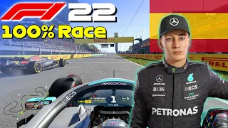 F1 22 - Let's Make Russell World Champion #6: 100% Race Spain