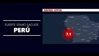 #news: Sismo de 7.1 grados sacude Perú