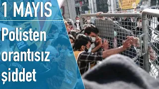 1 Mayıs Emek ve Dayanışma Günü'nde müdahaleler; 200'den fazla gözaltı