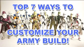 TOP 7 Clone/Storm Trooper Army Building Customs to Make Your Collection Unique!