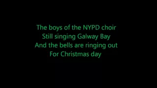 Fairy Tale of New York- The Pogues ft. Kirsty McColl (Lyrics)
