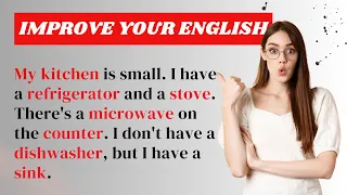 My Kitchen  | Improve Your English | Learning English Speaking | Level 1 | Listen and Repeat