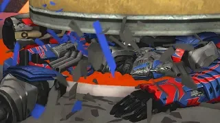 Transformers Crushed by Hydraulic Press Compilation (SFM Transformers Animation)