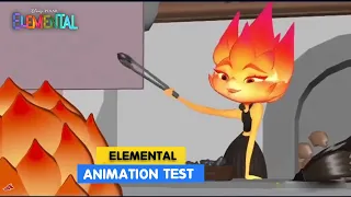 Elemental Animation Test | Animation Breakdowns | Pixar | 3D Animation Internships