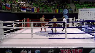 Ilir Deskaj v Ilja Skolnov WAKO European Championships 2019