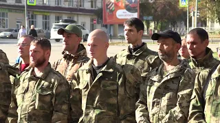 Во Владимире в зону СВО проводили 28 бойцов со всего региона