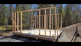 Building a 12 x 16 shed PART 1