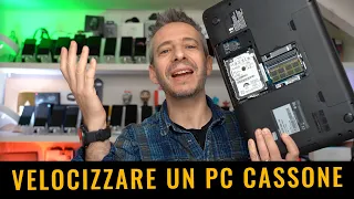 COME VELOCIZZARE UN VECCHIO PC CASSONE con POCHI EURO!