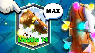 FINALMENTE PRIMA LEGGENDARIA MAX... TRONCO LIVELLO 14! - Clash Royale