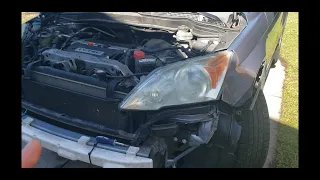 Remover faro de un honda crv del 2007