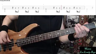 Heaven by Los Lonely Boys - Bass Cover with Tabs Play-Along