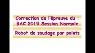 Correction de la partie ATC de l'épreuve de SI BAC 2019 Session Normale STE