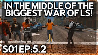 Episode 5.2: In The Middle Of The Biggest Gang War Of LS! | GTA RP | GrizzleyWorld WHITELIST