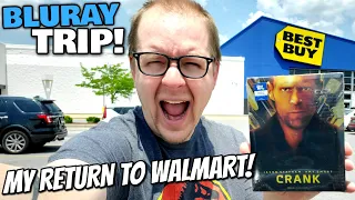 Bluray HUNTING Trip! - CRANK 4K Steelbook And My Return To WALMART!
