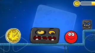 Red Ball 4 - Time Race Level 46 to 50 Moon with Rock Boss Battle