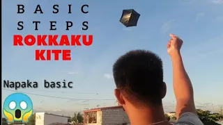 How To Make ROKKAKU Kite Tutorial | Unique kite | Basic Kite