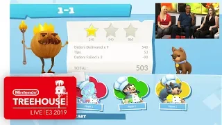 Overcooked! 2: Night of the Hangry Horde DLC Gameplay - Nintendo Treehouse: Live | E3 2019