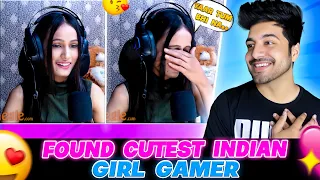 IMPRESSING CUTEST "INDIAN GIRL GAMER" ON OMEGLE 😍💕