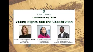 Constitution Day 2021: Voting Rights and the Constitution