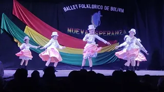 Cuadro paceño: Ballet Folklórico Illimani - Elenco infantil