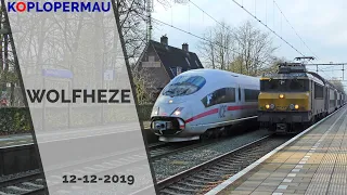 Treinen op station Wolfheze - 12 december 2019