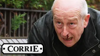 Tim Punches Geoff | Coronation Street