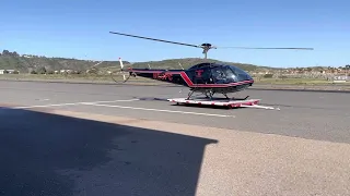 Enstrom 280FX Start Up and Pick Up