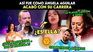 Así fue como Ángela Aguilar acabo con su carrera.