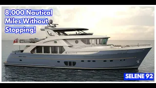 A TRAWLER YACHT With A Range Of 8,000 NM | Selene 92 Explorer