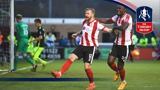 Lincoln City 3-1 Brighton & Hove Albion - Emirates FA Cup 2016/17 (R4) | Official Highlights