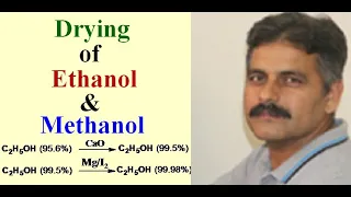 Drying of Ethanol and Methanol