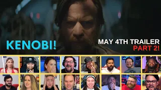 Reactors Reaction to OBI-WAN KENOBI TRAILER - PART 2 | Trailer 2 Released on MAY 4TH