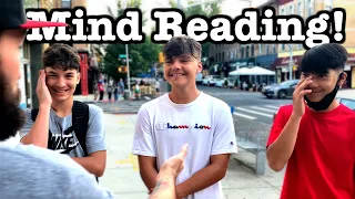MIND READING ON THE STREET! | JS Magic
