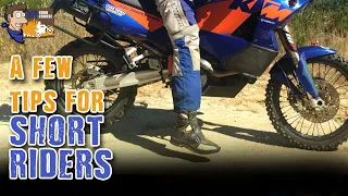 Short rider? 3 ways to tame tall motorcycles