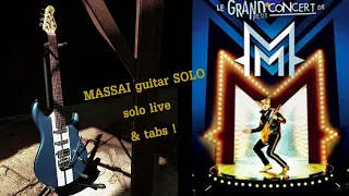 MASSAI -M- live grand petit concert solo guitare + tabs