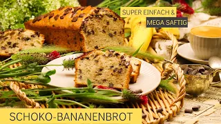 Super saftiges Schoko-Bananenbrot / Banana Bread